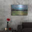  «Abstract Aqua Sky Landscape» par Jean Plout, art mural en métal, 36 po x 24 po-131628316