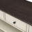 Retro Design Console Table With Two Open Shelves, Pine Solid Wood Frame And Legs For Living Room-184746650-184746651