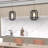 Bartow 1 - Light Lantern Square/Rectangle Pendant with Wrought Iron Accents-169927207