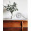 Horloge de table blanche