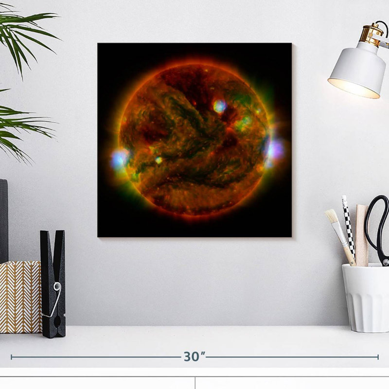 Oberle Solar Flare, 16" H x 16" W