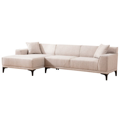Yoshida Upholstered L-Shaped Sectional Left Hand Facing