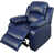 Blue Faux Leather