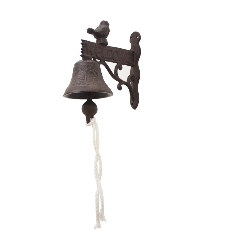 Cloche suspendue en fonte