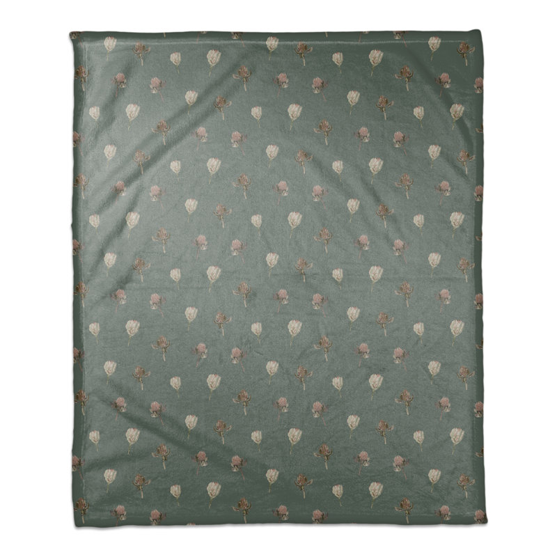 Hand Woven Throw Blanket, Emerald
