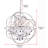 Svante 6 - Light Globe Chandelier-22858638-22858641