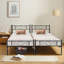 Lit plateforme simple