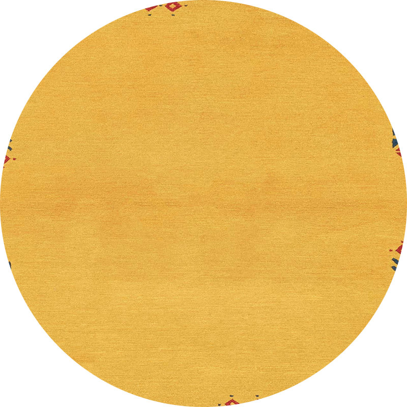 Tapis abstrait moderne 3440, Rond 5 pi
