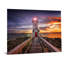Art mural en verre trempé sans cadre Light House - 40 po x 60 po