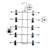 5-Tier Skirt Organizer With Adjustable Non-Slip Clips-1006087572