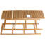 Étagère de salle de bain à 4 niveaux H 38,6 po x l 13 po x P 13 po Adelia-1825728069