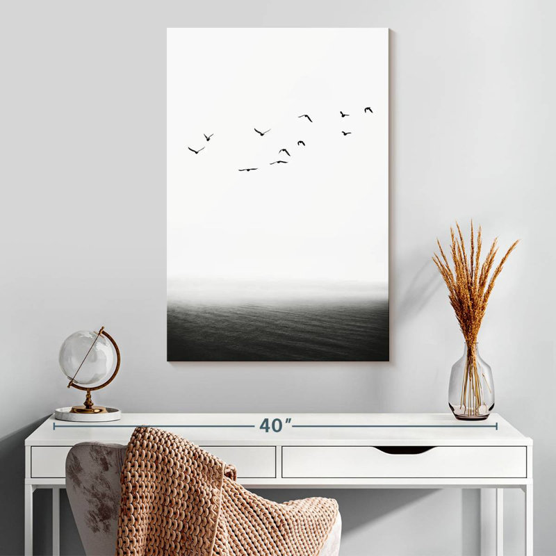Brampt Flight At The Seaside, 30" H x 20" W
