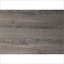 Table basse brune incurvée d'aspect bois, design contemporain peu encombrant pour le canapé et les petits espaces