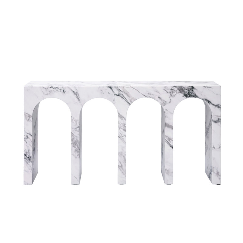 Engineered Stone Console Table
