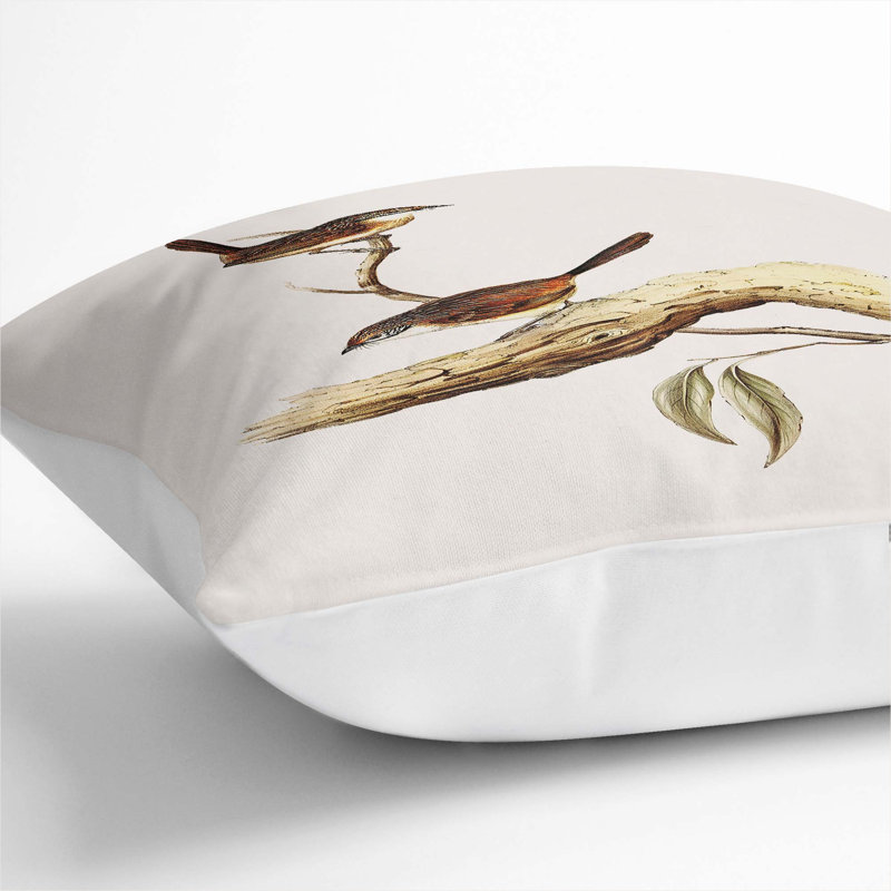 Square Cushion, 55cm H x 55cm W x 20cm D, White