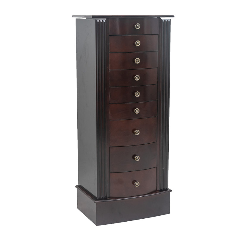 Armoire pour bijoux avec miroir Garr