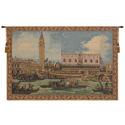 Italian Loom Woven Cotton Blend Wall Hanging