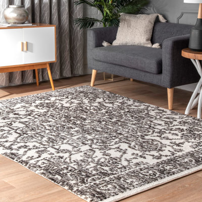 Tapis gris Okolona
