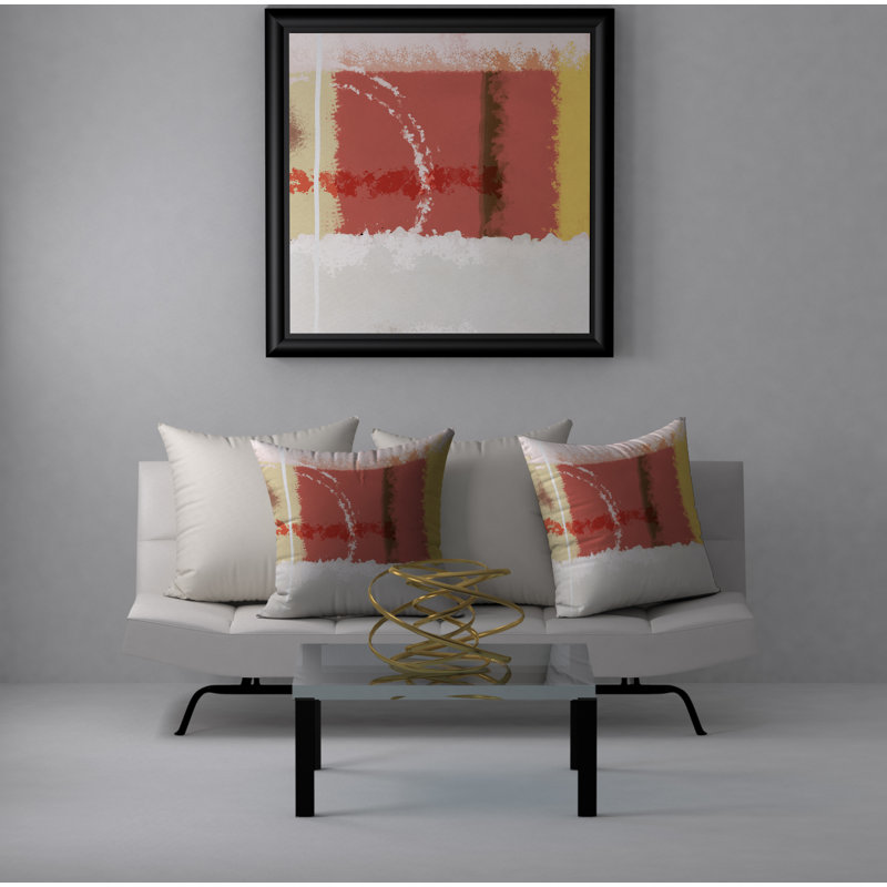  Housse de coussin carré et insert, 18" x 18"