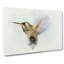Flying Hummingbird Bird In Abstract - Wrapped Canvas Print-55317604