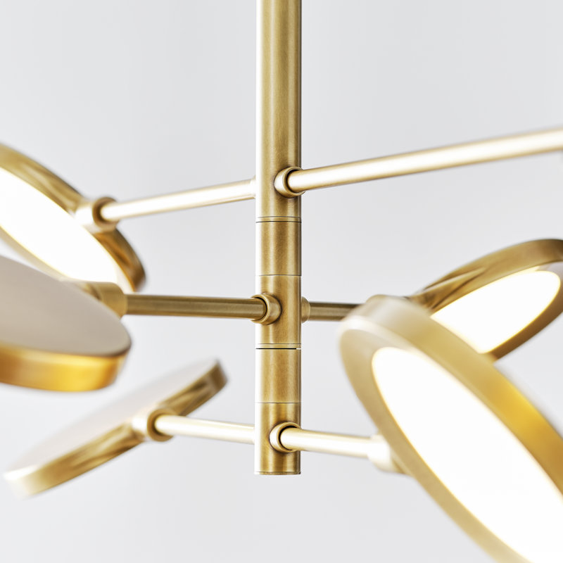 Spectica 6 Chandelier, Bronze