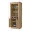 Armoire à vin fonctionnelle à 4 compartiments - armoire à bar en bois: 4 fentes, rangement pour bouteilles et support-612822024