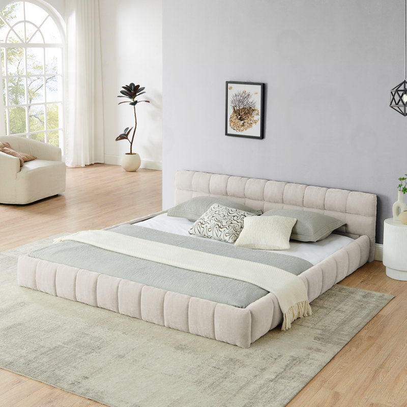 Chenille plateforme Ultimo, Beige, Très grand