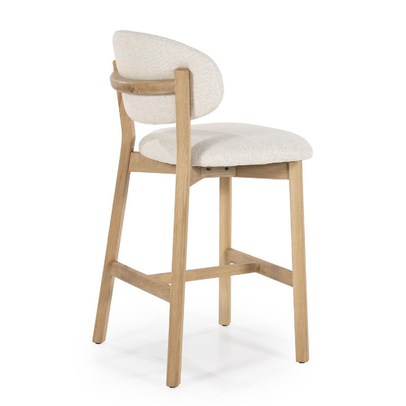 Mikky Barstool, Beige, Natural