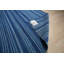 Tapis bleu en laine à tissage plat Lafonda-945880018