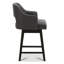 Tabouret de comptoir pivotant 26 po Bethine-1203329569