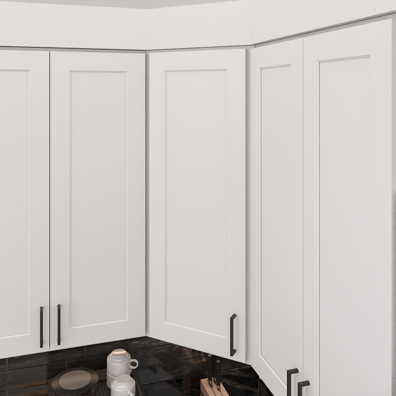 Armoire de cuisine murale avec 1 porte et 2 tablettes Furinno Shaker