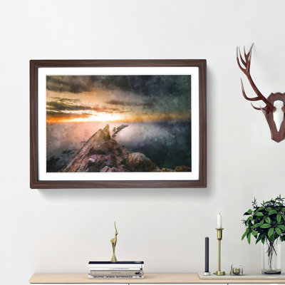 Rocks in the Ocean - Framed Print
