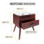Table de chevet à profil bas Marcello-987084864