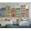 Papier peint pastel paysage urbain européen-624504920-624504922