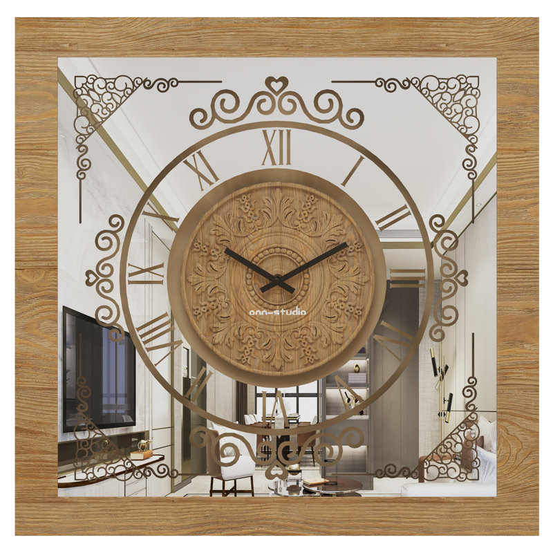 Benito Wood Wall Clock
