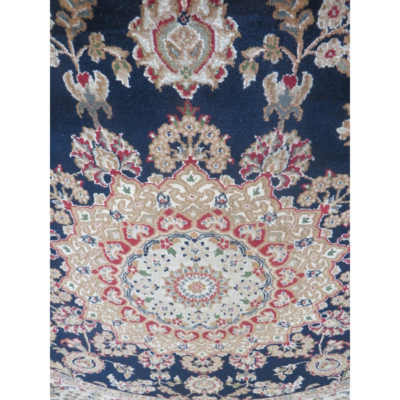 Tapis rond 6 pi One-of-a-Kind Resham