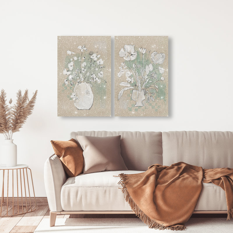 Spring Energy Set Set by Oliver Gal, 30" H x 20" W, Gallery Wrapped