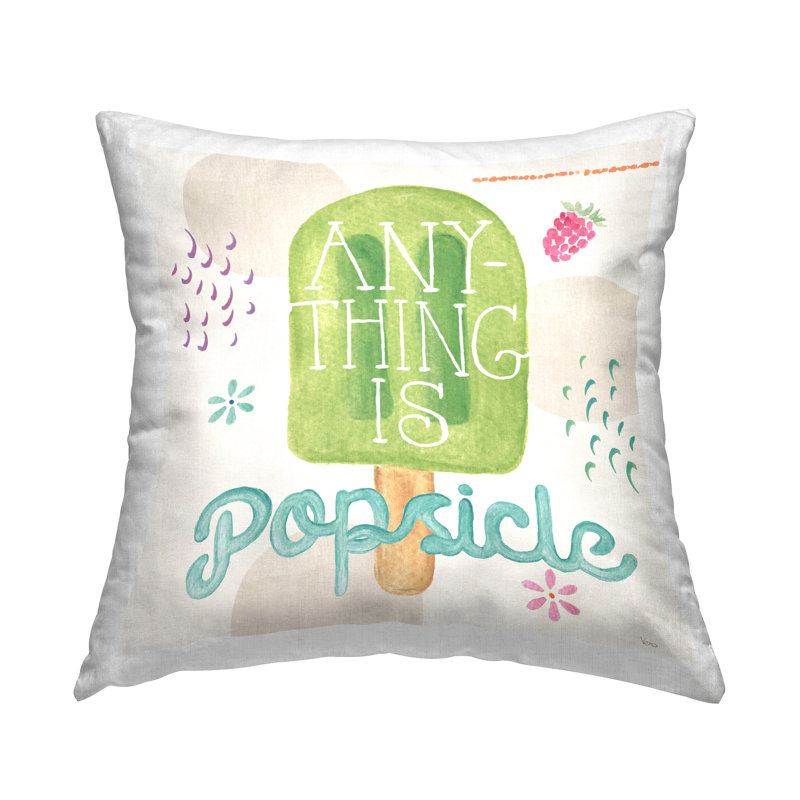 Coussin décoratif imprimé Uplifting Summer par Veronique Charron