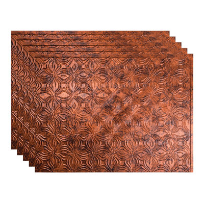 FASÄDE Lotus Decorative Vinyl Backsplash 15 sq ft Kit