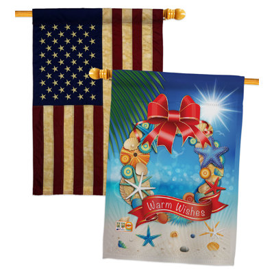 Drapeau de maison Summer