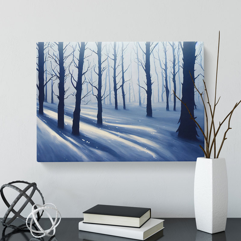 Winter Forest Dream - Wrapped Canvas, 50cm H x 76cm W x 3cm D