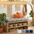 Bench cushion,High density foam cushion with removable, washable cover and tie-back straps. Suitable for various indoor settings including sofas, shoe cabinets,45" x 18" x 3",Gray-117789090