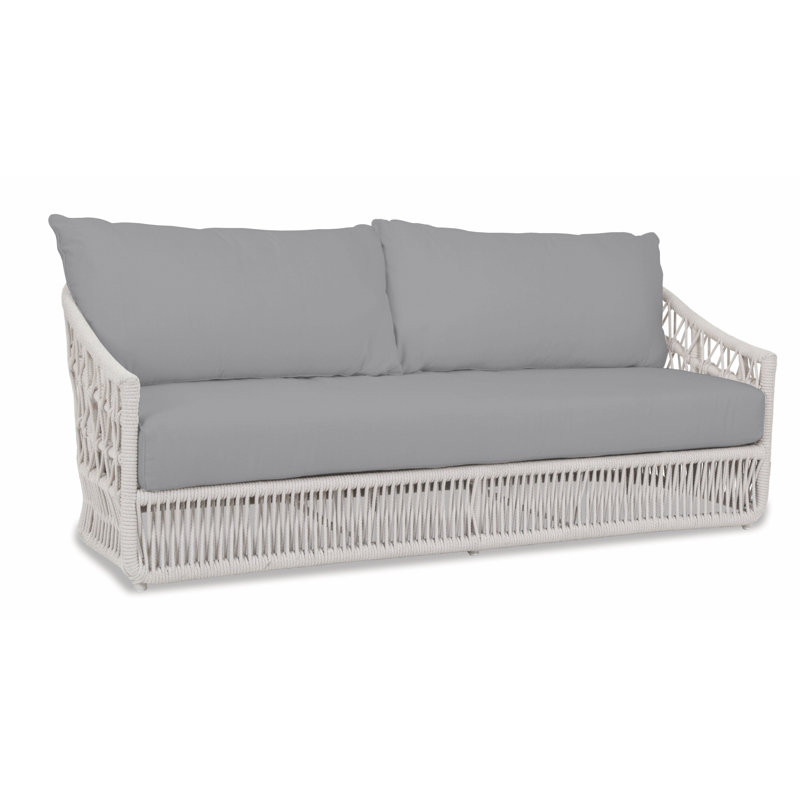 Lucan 78'' Wide Outdoor with SunbCushions, Canvas Granite Sunbrella® Canvas
