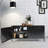 Kousa 42'' Wide 2 - Shelf Storage Cabinet with Cable Management