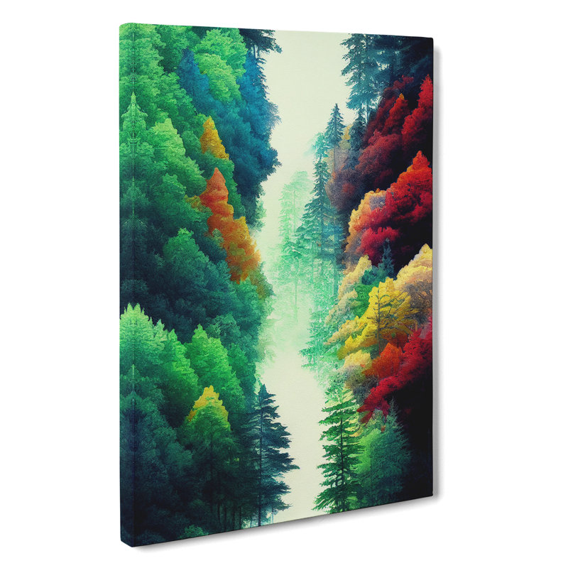 Wondrous Forest - Wrapped Canvas, 50cm H x 35cm W x 3cm D