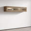 Balroop 63" Floating Shelf with 16-Colour LED Lighting, High Gloss Finish-293270782