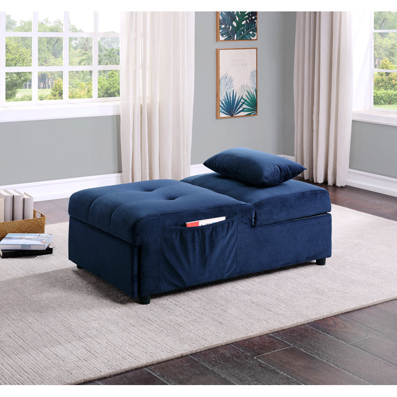 Mhina Velvet Upholstered Storage Bench