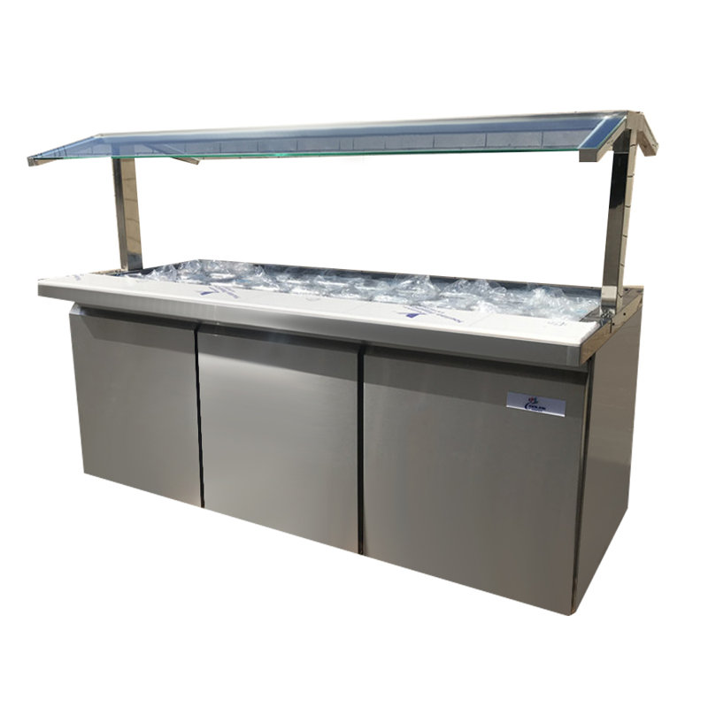 Cooler Depot 20.5 Cubic Feet Prep Refrigerator - 72''