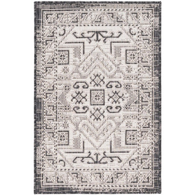 Tapis gris d'extérieur Chand