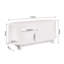 Teo Corner TV Stand – Space-Saving TV Unit for 43–48'' TVs, Compact Media Console with Open Shelves & Cabinet, Ready to Assemble, Available in 7 Colours-114254705